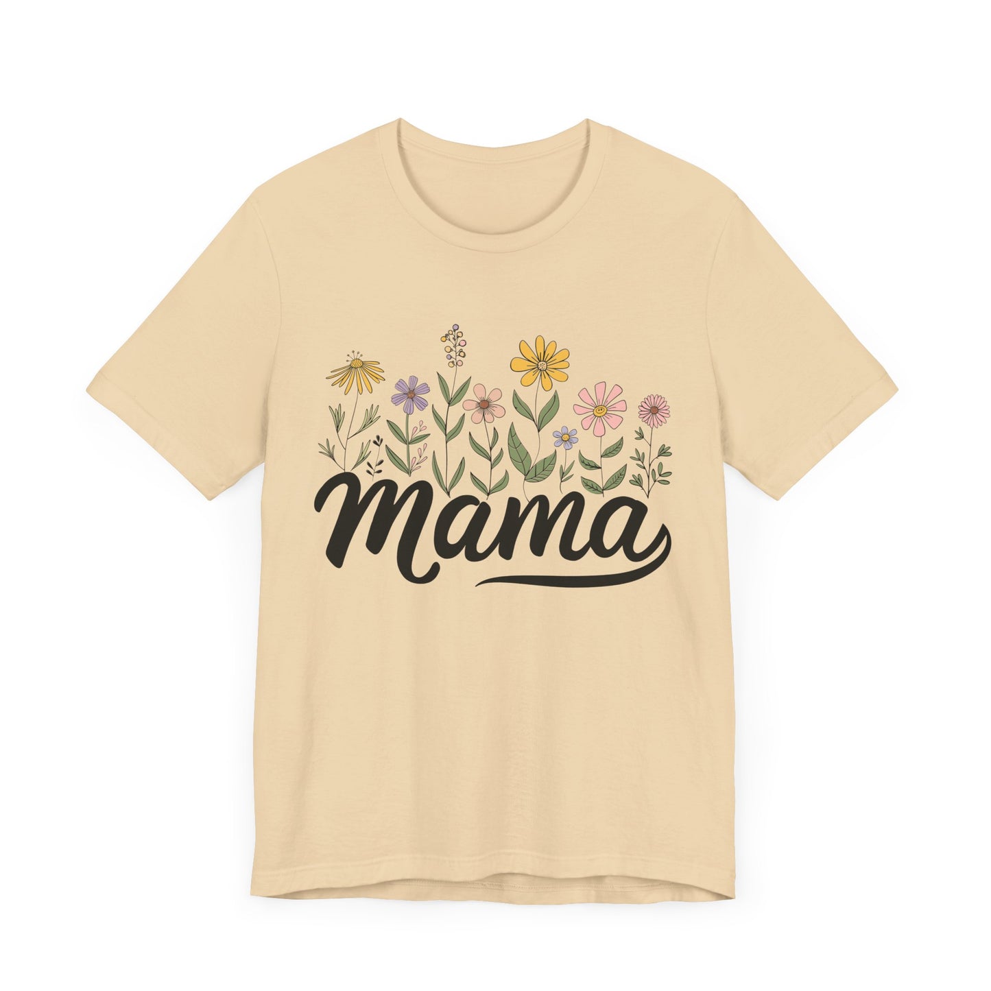 Mama Shirt, Wildflowers Mama Shirt, Comfort Colors Shirt, Retro Mom TShirt, Mother's Day Gift, Flower Shirts for Women, Floral New Mom Gift