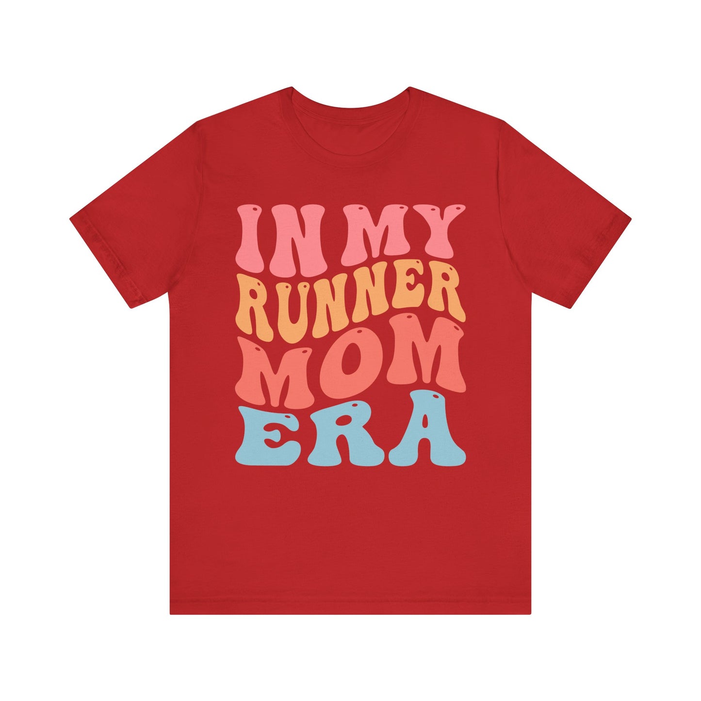 In my Runner Mom Era Shirt, Retro Mom Clothes, Mom's Birthday T-Shirt, New Mom & Pregnancy Outfit, Women's Funny Concert T-Shirt