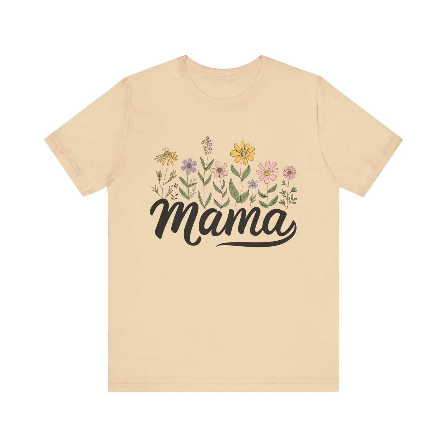 Mama Shirt, Wildflowers Mama Shirt, Comfort Colors Shirt, Retro Mom TShirt, Mother's Day Gift, Flower Shirts for Women, Floral New Mom Gift