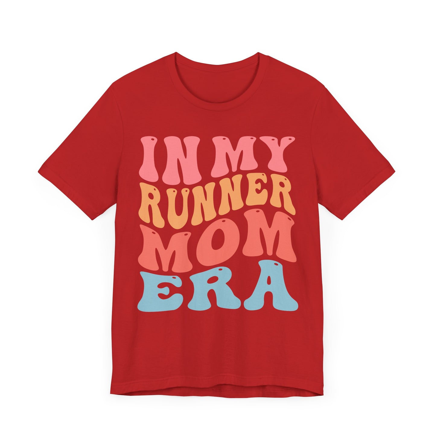 In my Runner Mom Era Shirt, Retro Mom Clothes, Mom's Birthday T-Shirt, New Mom & Pregnancy Outfit, Women's Funny Concert T-Shirt