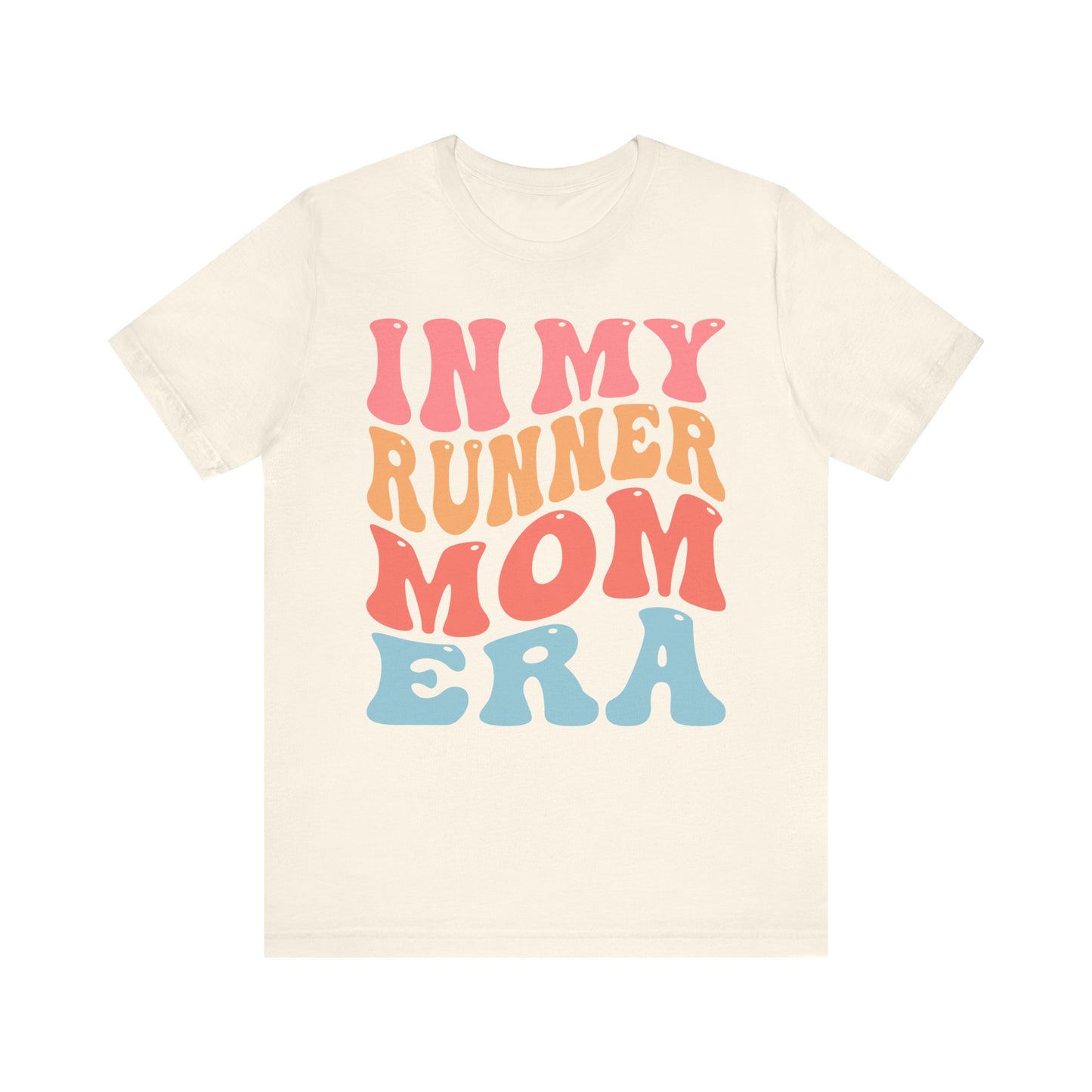 In my Runner Mom Era Shirt, Retro Mom Clothes, Mom's Birthday T-Shirt, New Mom & Pregnancy Outfit, Women's Funny Concert T-Shirt